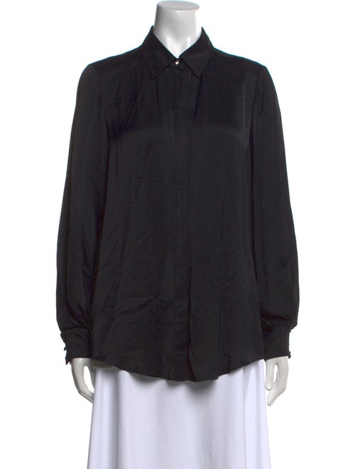 Cinq à Sept Long Sleeve Button-Up Top