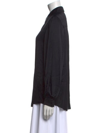 Cinq à Sept Long Sleeve Button-Up Top