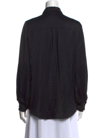 Cinq à Sept Long Sleeve Button-Up Top