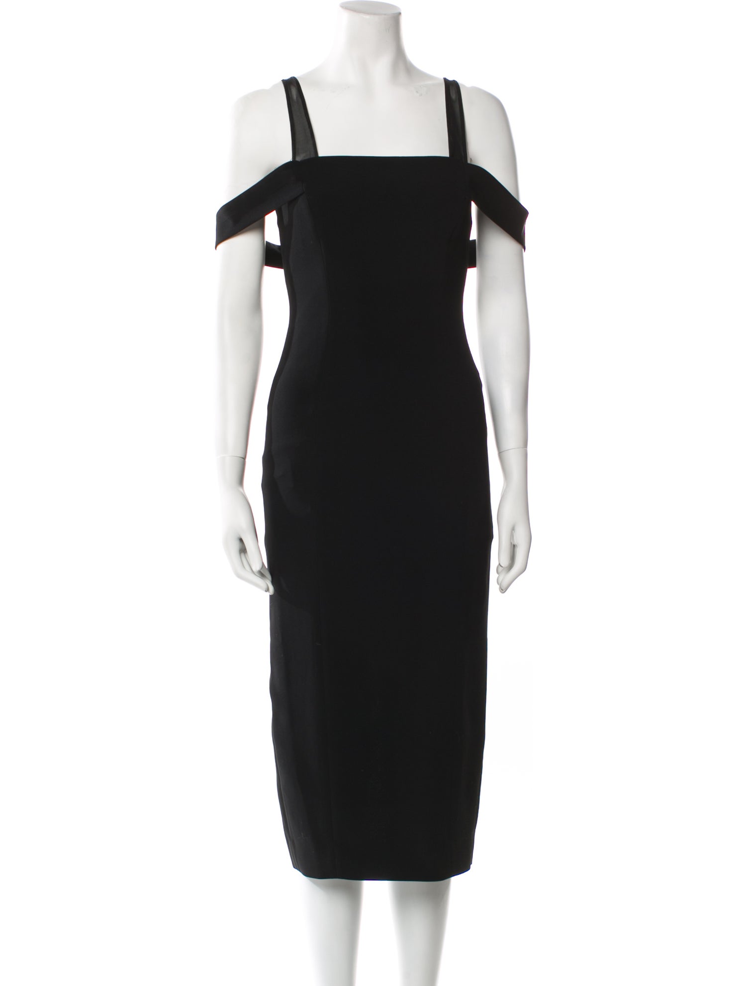 Cinq à Sept Square Neckline Midi Length Dress w/ Tags