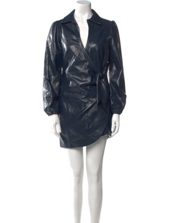 Cinq à Sept V-Neck Mini Dress