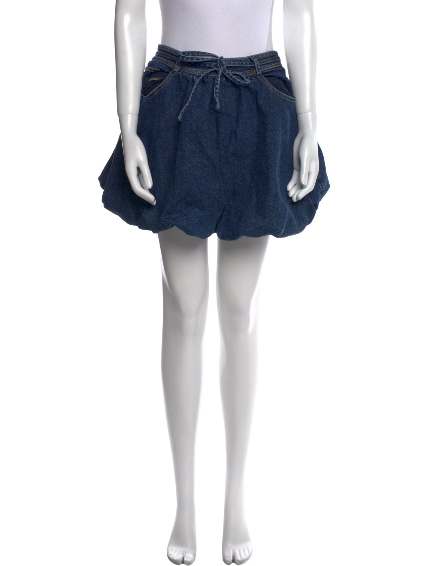 Cinq à Sept Ruffle Embellishment Mini Skirt