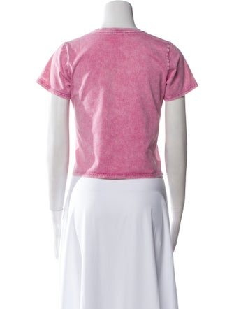 Cinq à Sept Graphic Print Crew Neck T-Shirt