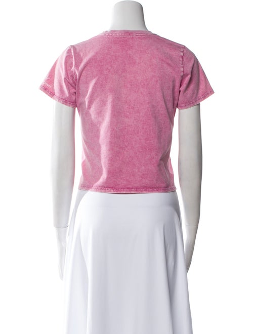 Cinq à Sept Graphic Print Crew Neck T-Shirt