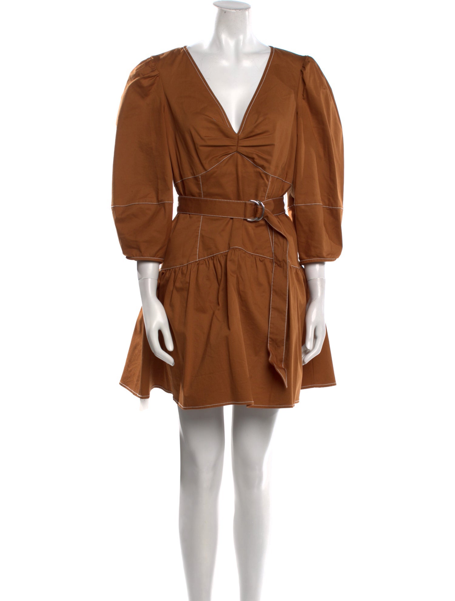 Cinq à Sept V-Neck Mini Dress