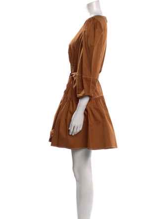 Cinq à Sept V-Neck Mini Dress