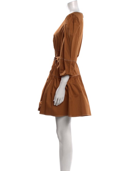 Cinq à Sept V-Neck Mini Dress