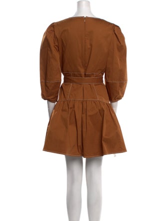 Cinq à Sept V-Neck Mini Dress