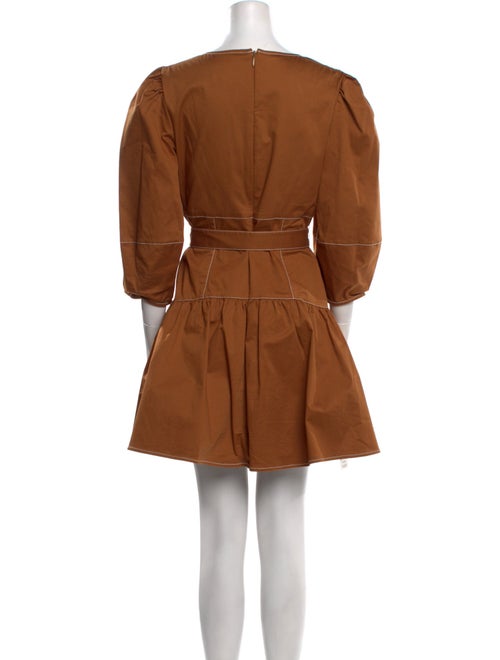 Cinq à Sept V-Neck Mini Dress