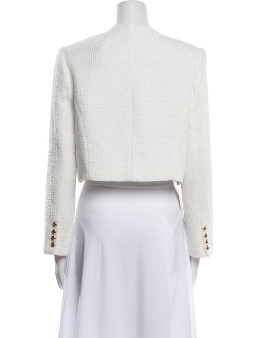 Cinq à Sept Tweed Pattern Evening Jacket