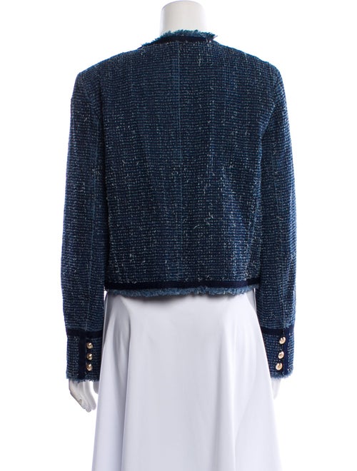 Cinq à Sept Tweed Pattern Evening Jacket