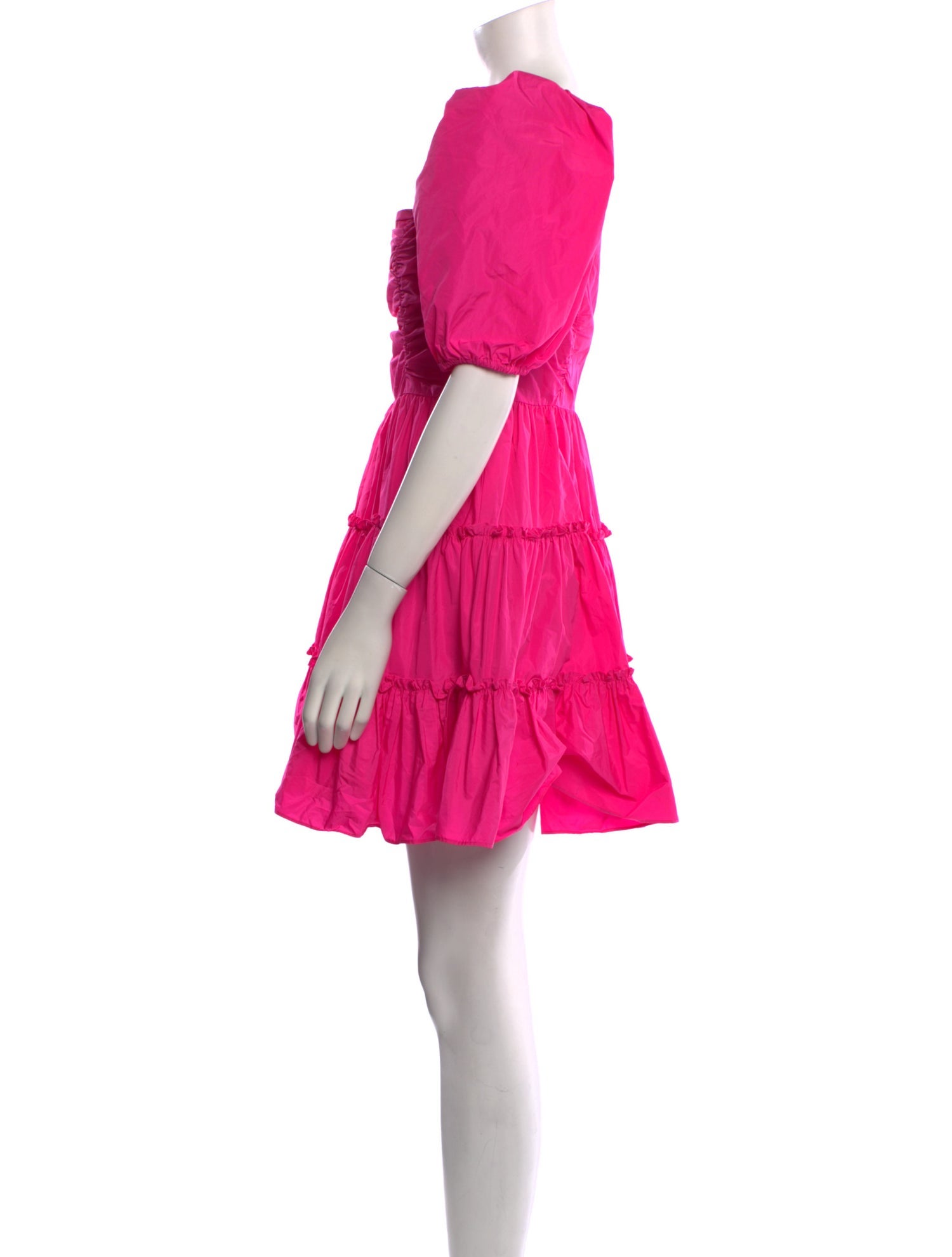 Cinq à Sept Square Neckline Mini Dress