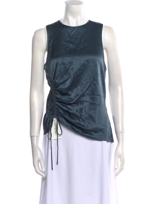 Cinq à Sept Silk Crew Neck Top