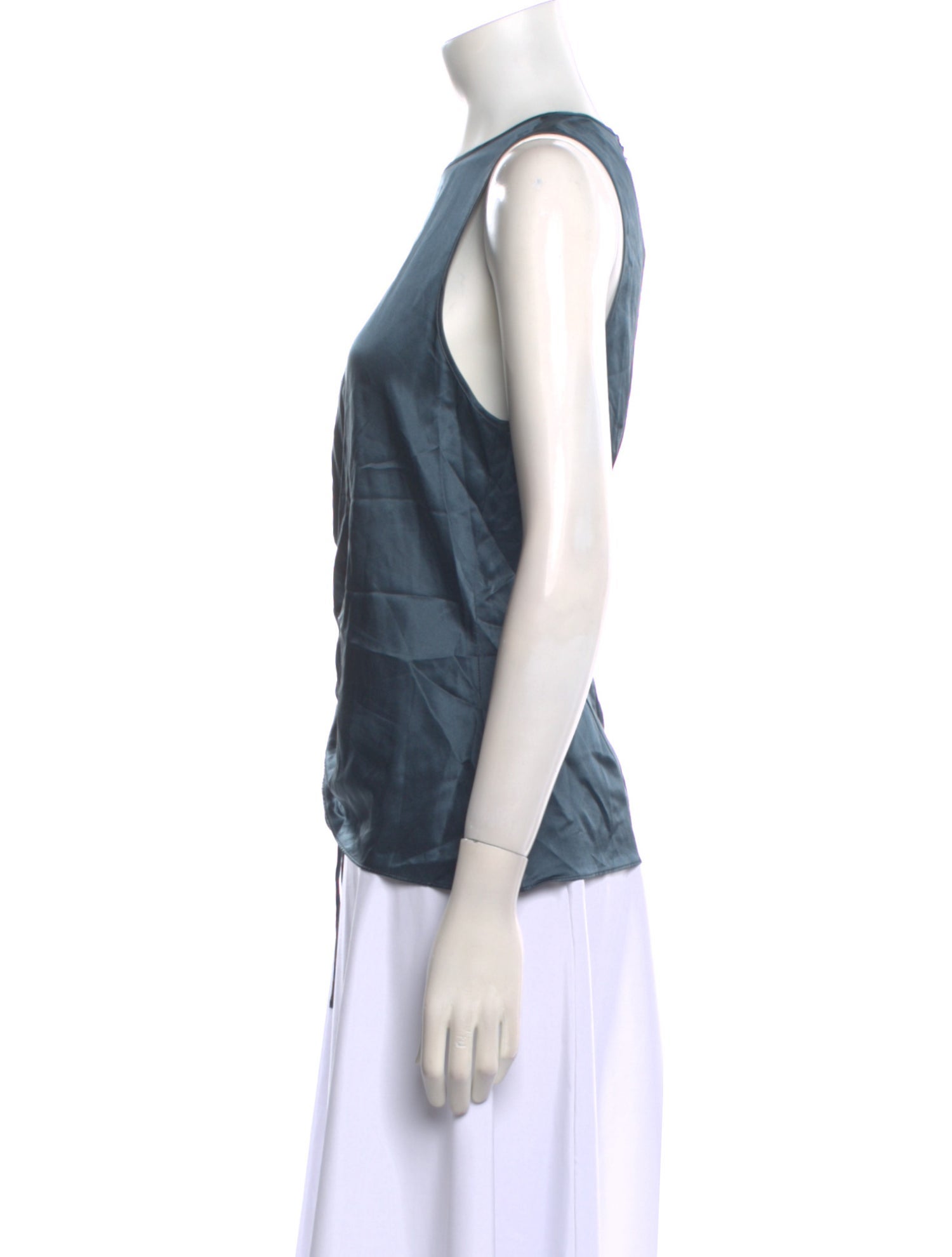 Cinq à Sept Silk Crew Neck Top