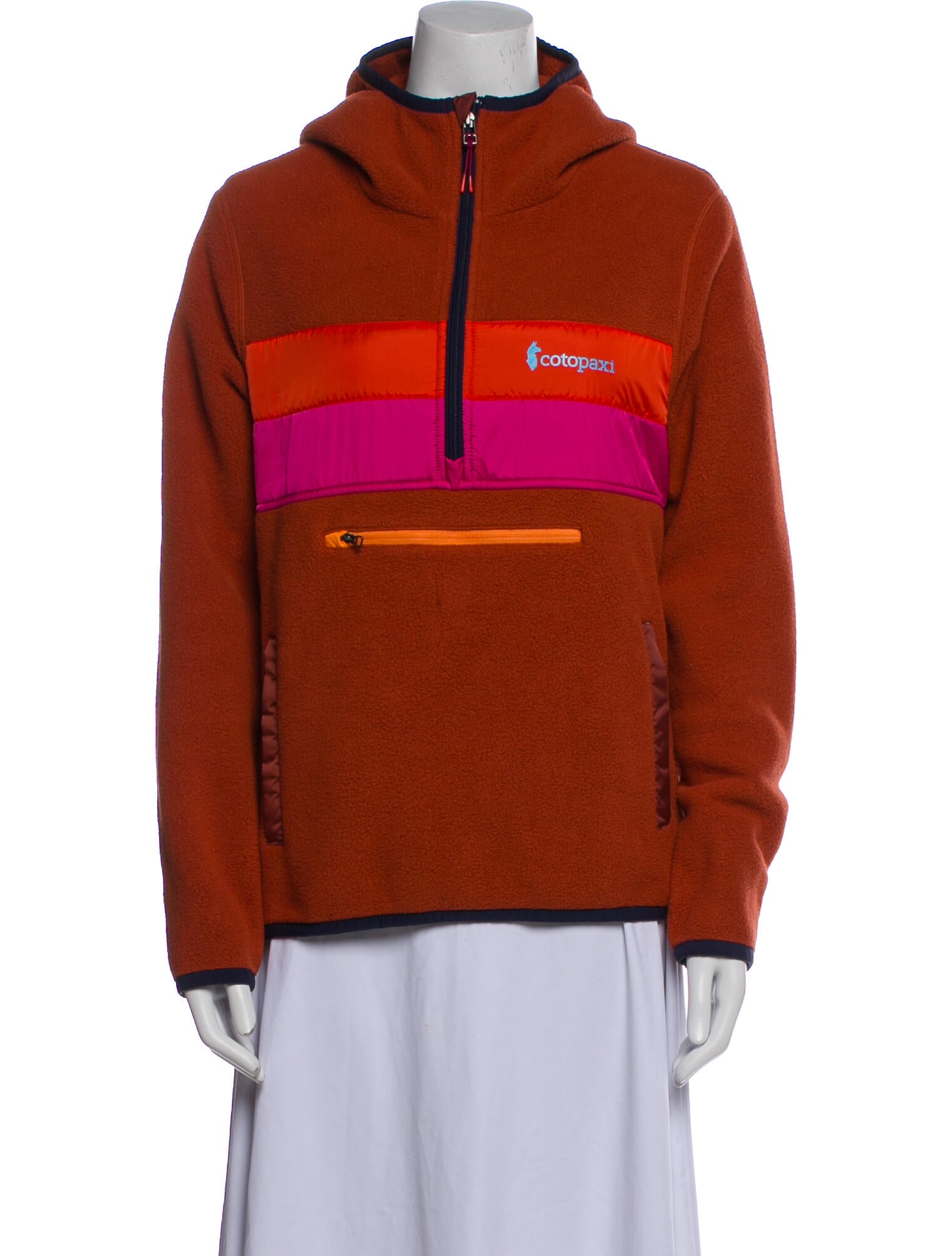 Cotopaxi Graphic Print Mock Neck Sweatshirt