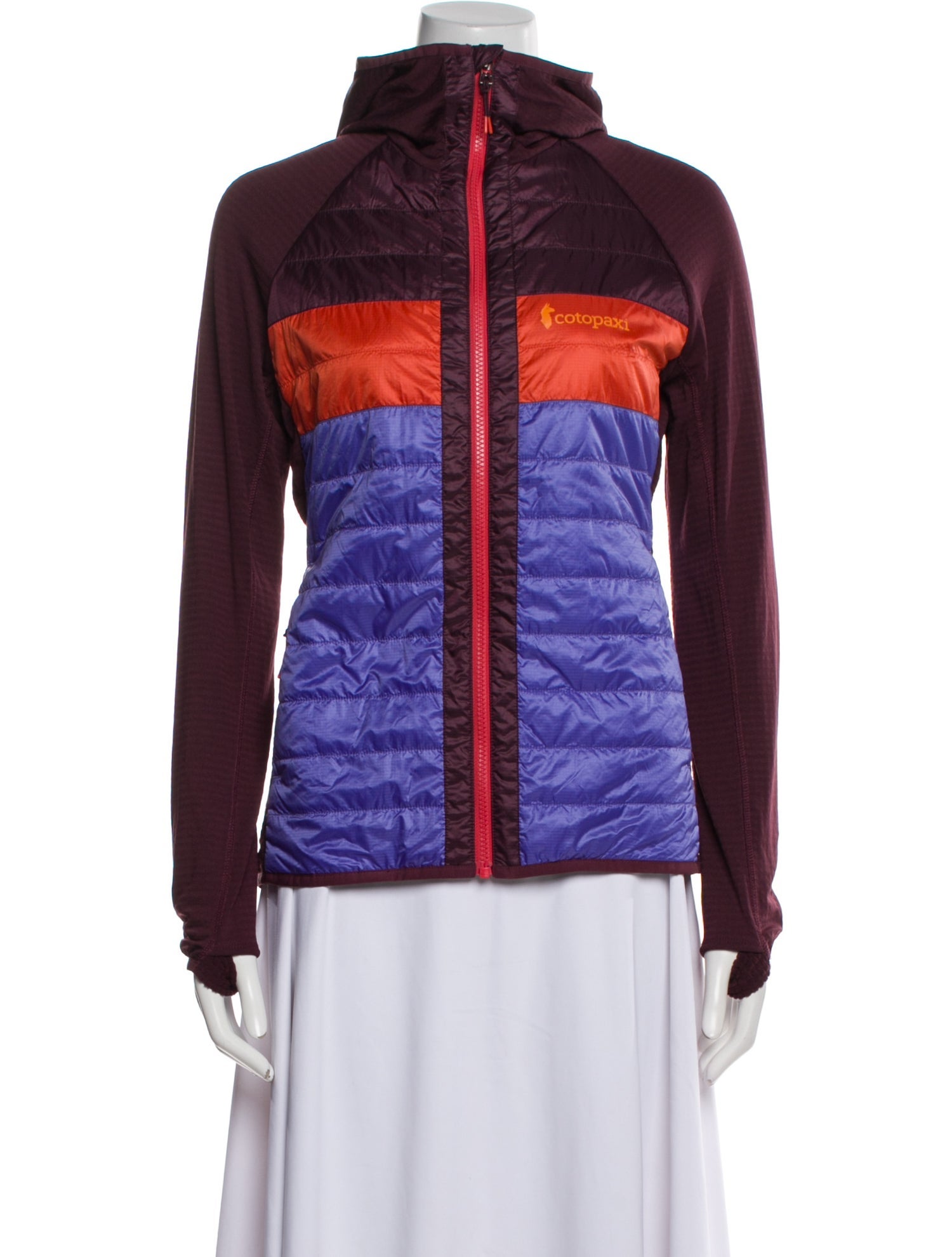 Cotopaxi Nylon Colorblock Pattern Jacket