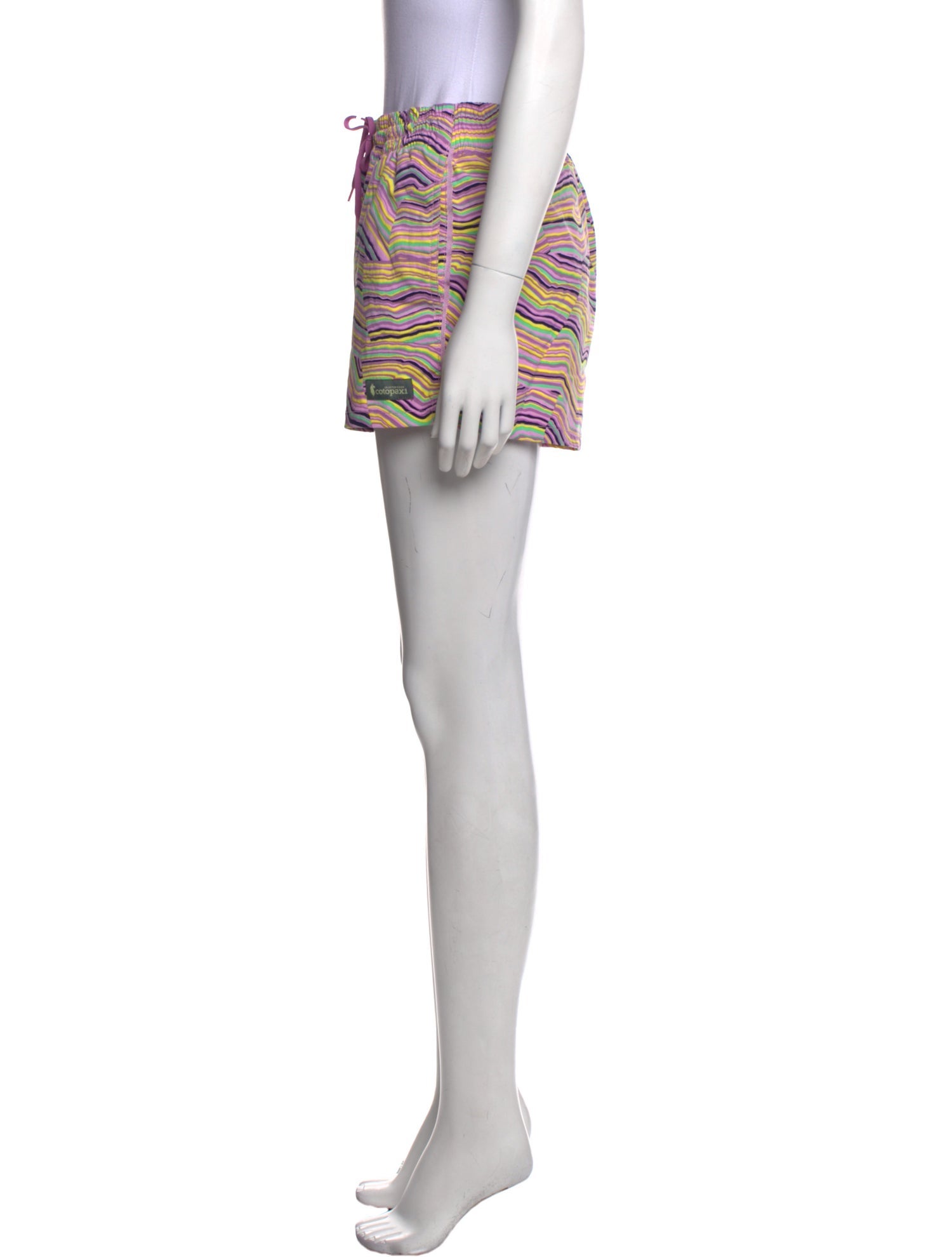 Cotopaxi Striped Mini Shorts