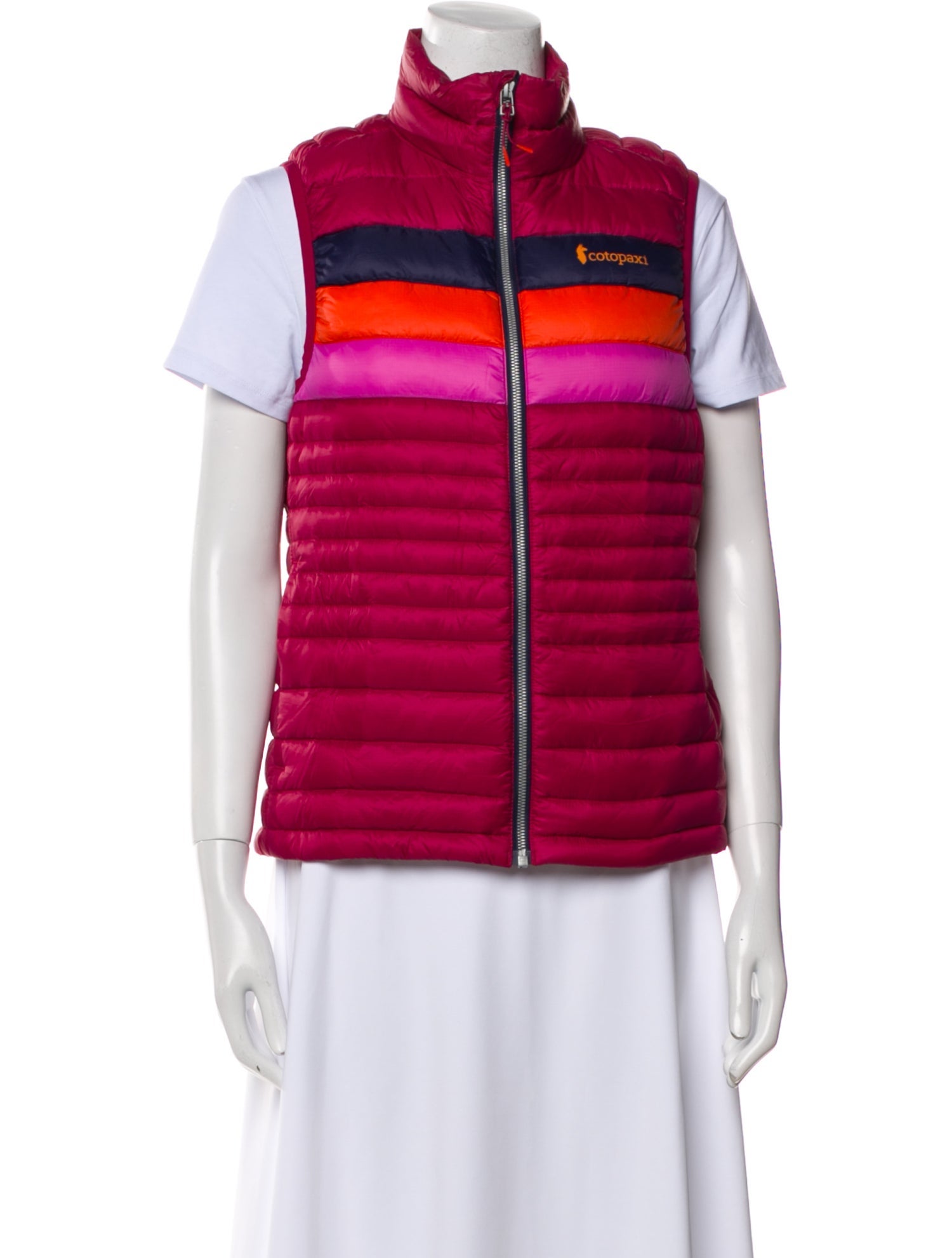 Cotopaxi Nylon Striped Down Jacket