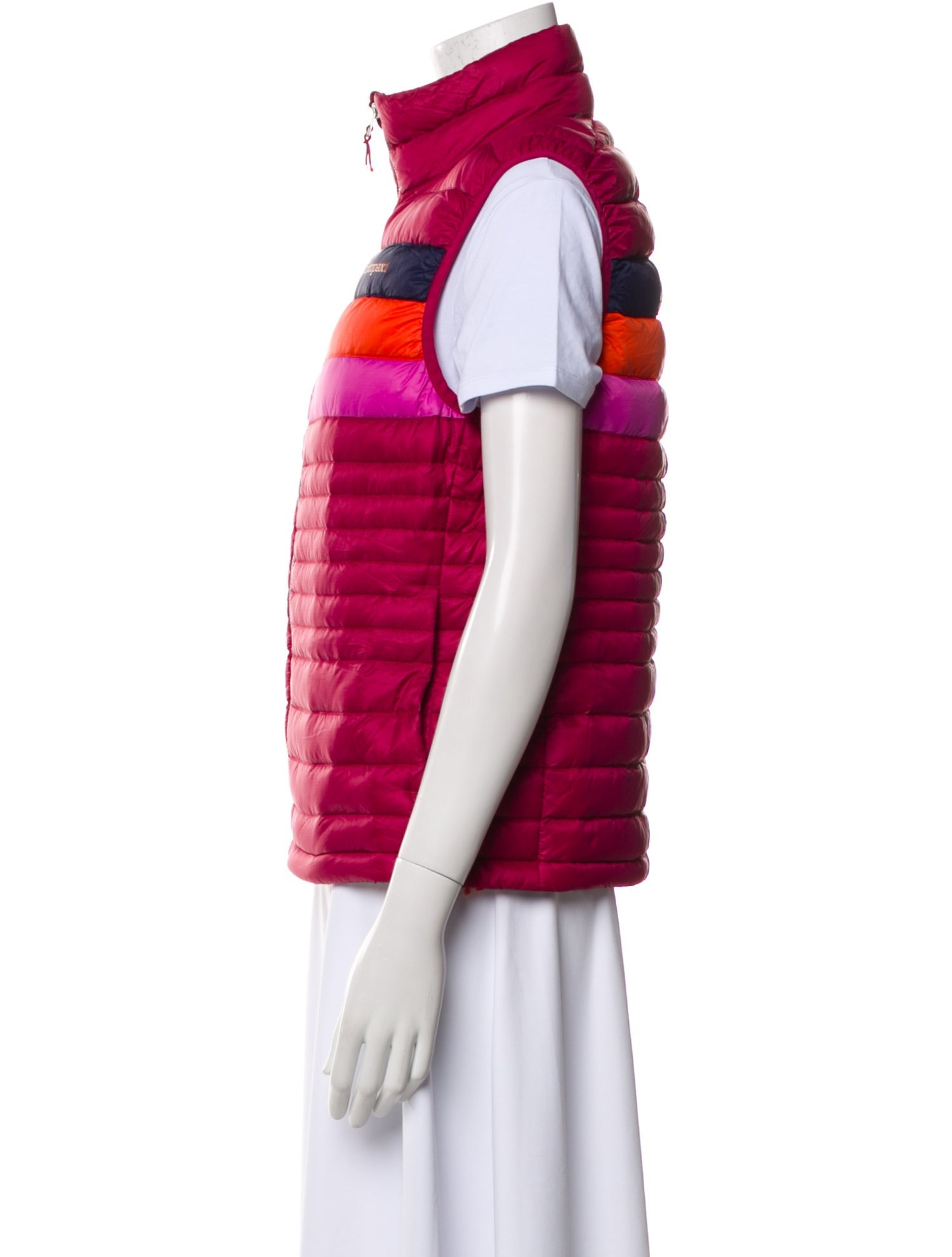 Cotopaxi Nylon Striped Down Jacket