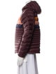 Cotopaxi Nylon Striped Faux Fur Jacket