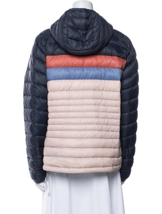 Cotopaxi Nylon Colorblock Pattern Down Coat