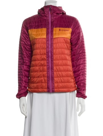 Pre-owned Cotopaxi Nylon Colorblock Pattern Jacket In Purple