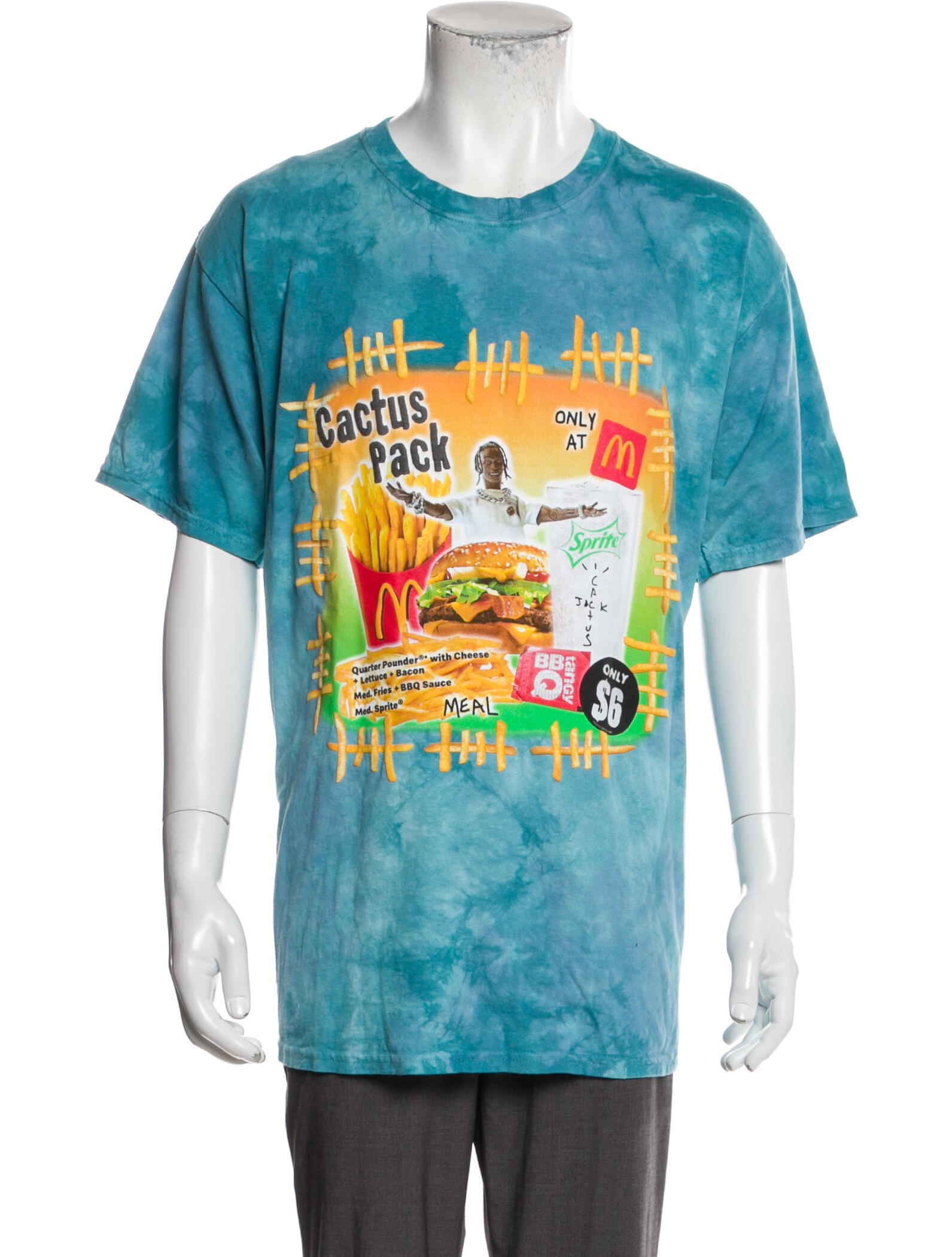 Cactus Jack McDonald's Cactus Pack Vintage Bootleg Tie-Dye