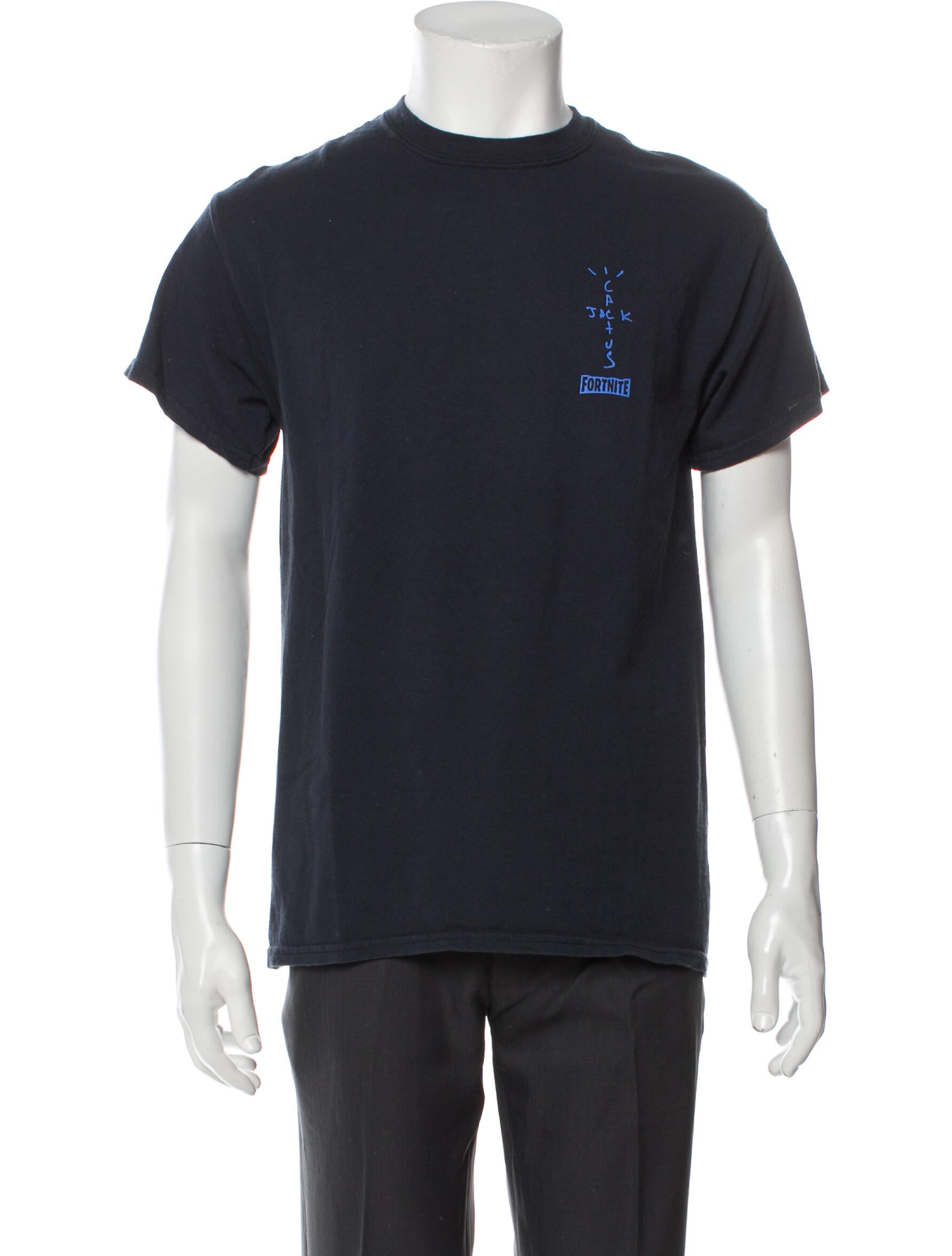 Cactus Jack x Fortnite Graphic Print T-Shirt - Blue T-Shirts