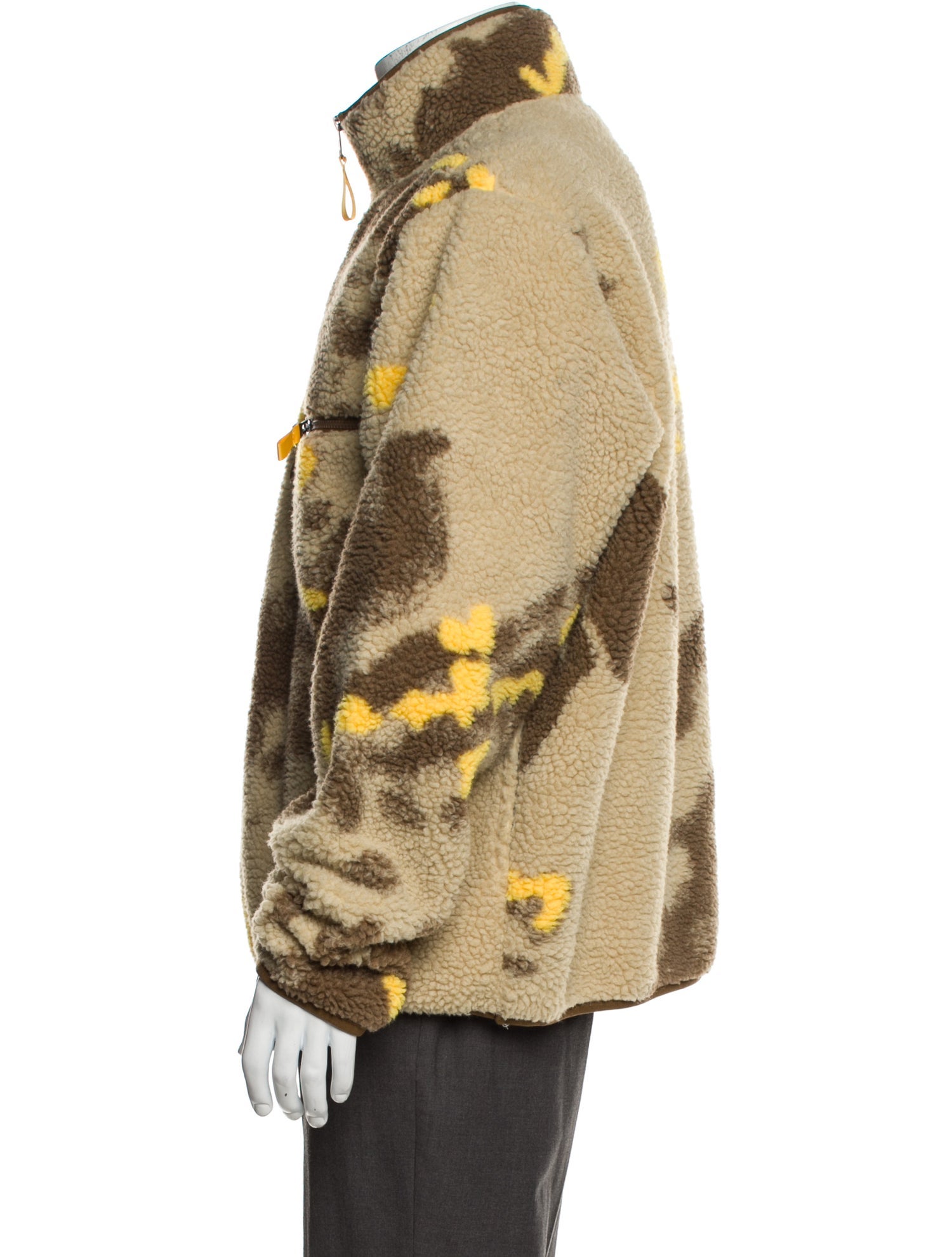 Cactus Jack Printed Mock Neck Polo Sweater