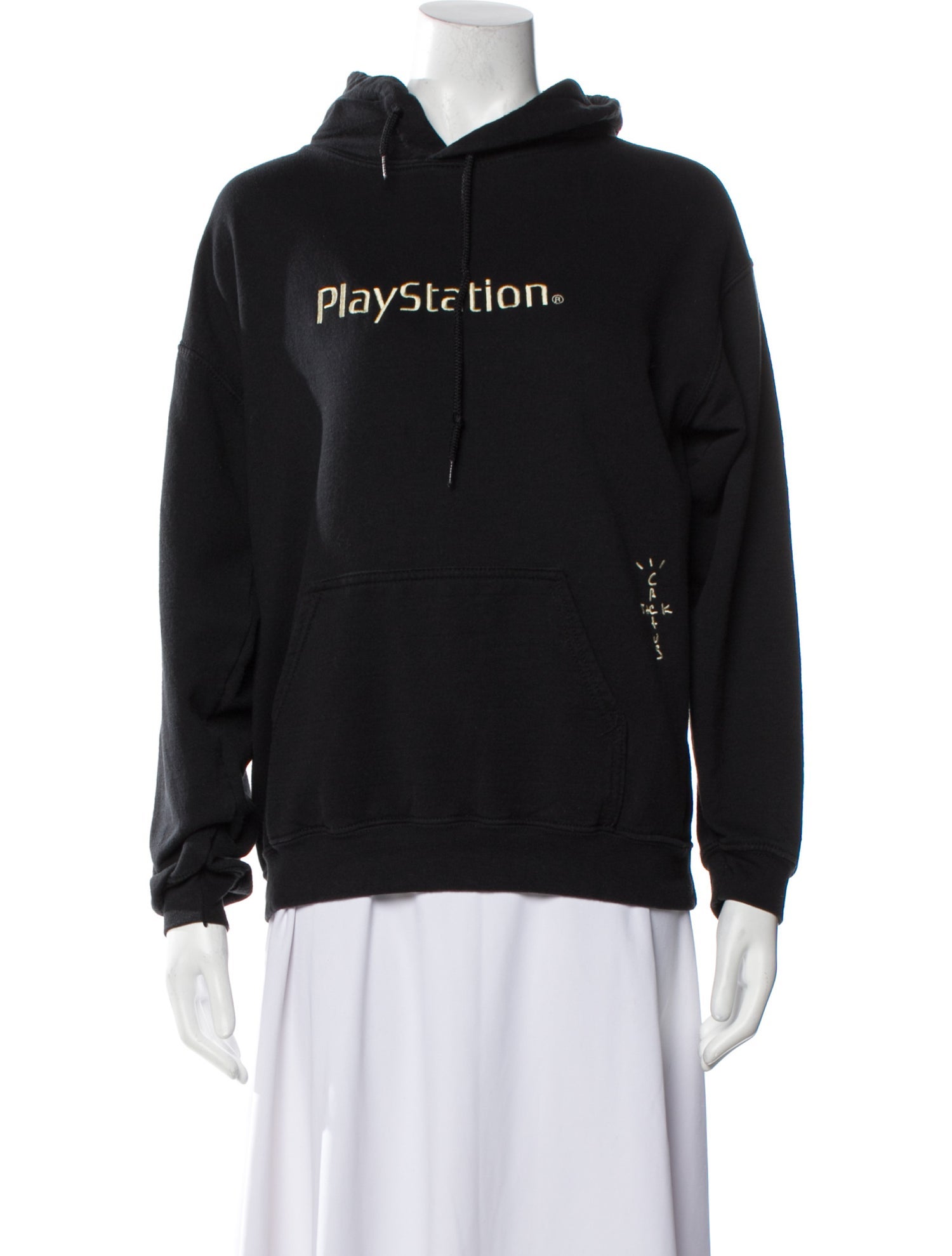 Cactus Jack Graphic Print Crew Neck Sweatshirt