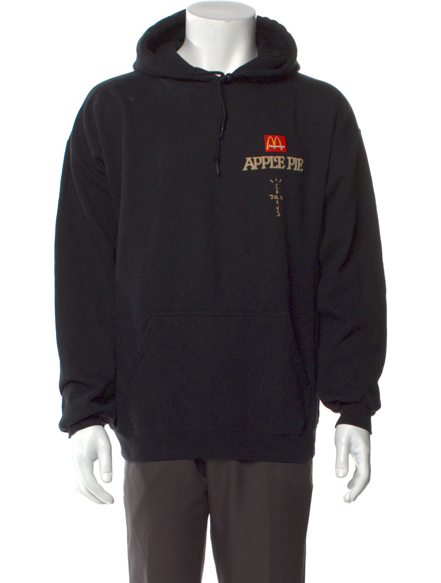 Cactus Jack Graphic Print Crew Neck Hoodie