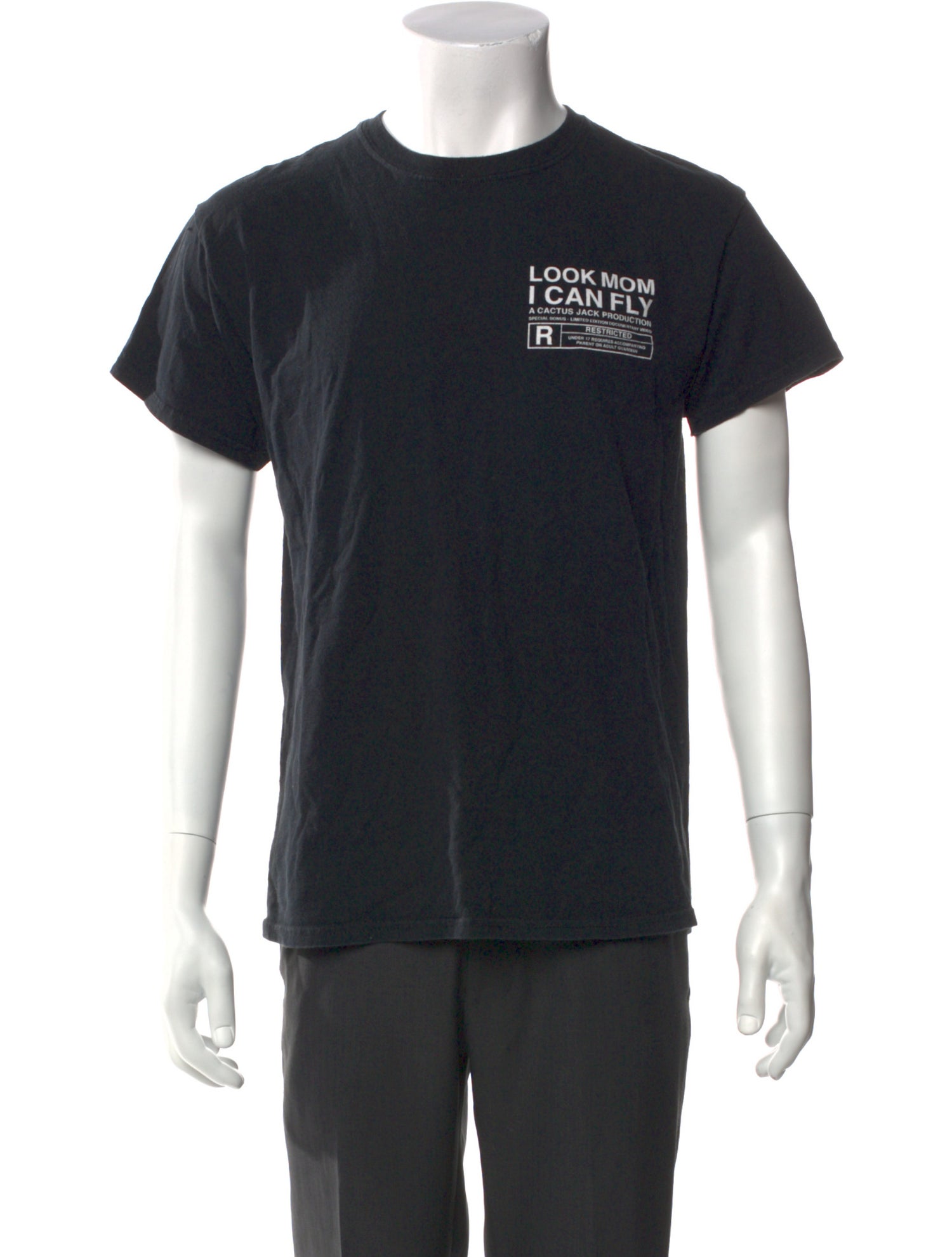 Travis Scott Graphic Print Crew Neck T-Shirt