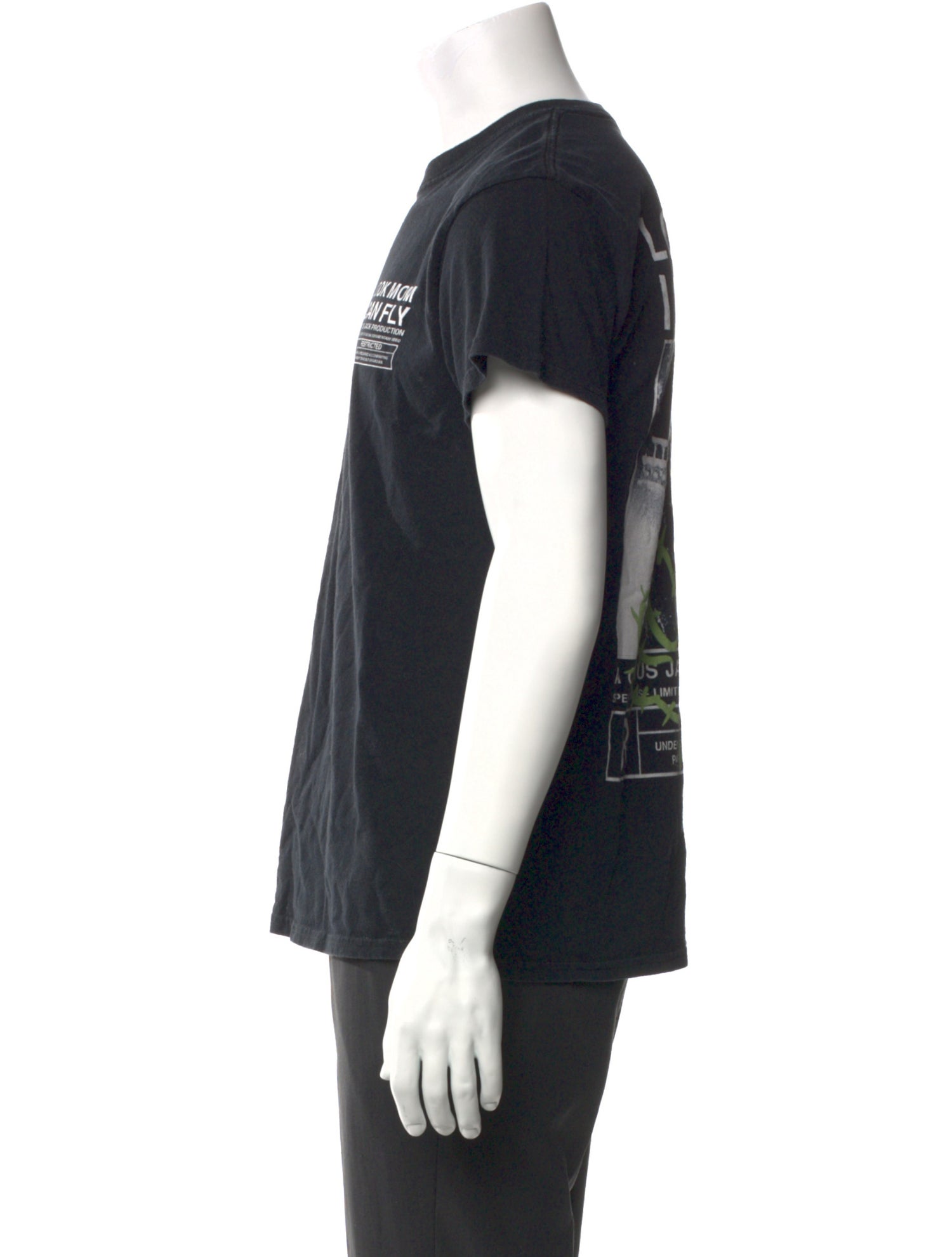 Travis Scott Graphic Print Crew Neck T-Shirt