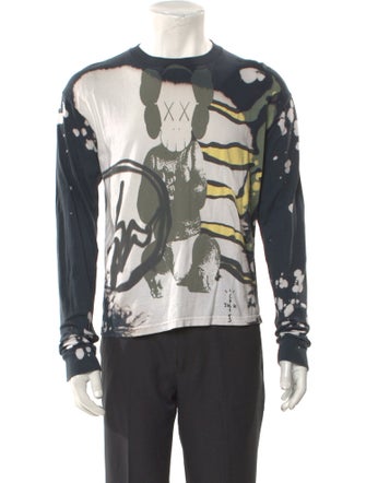 Cactus Jack x Fragment Design x Kaws Graphic Print Henley