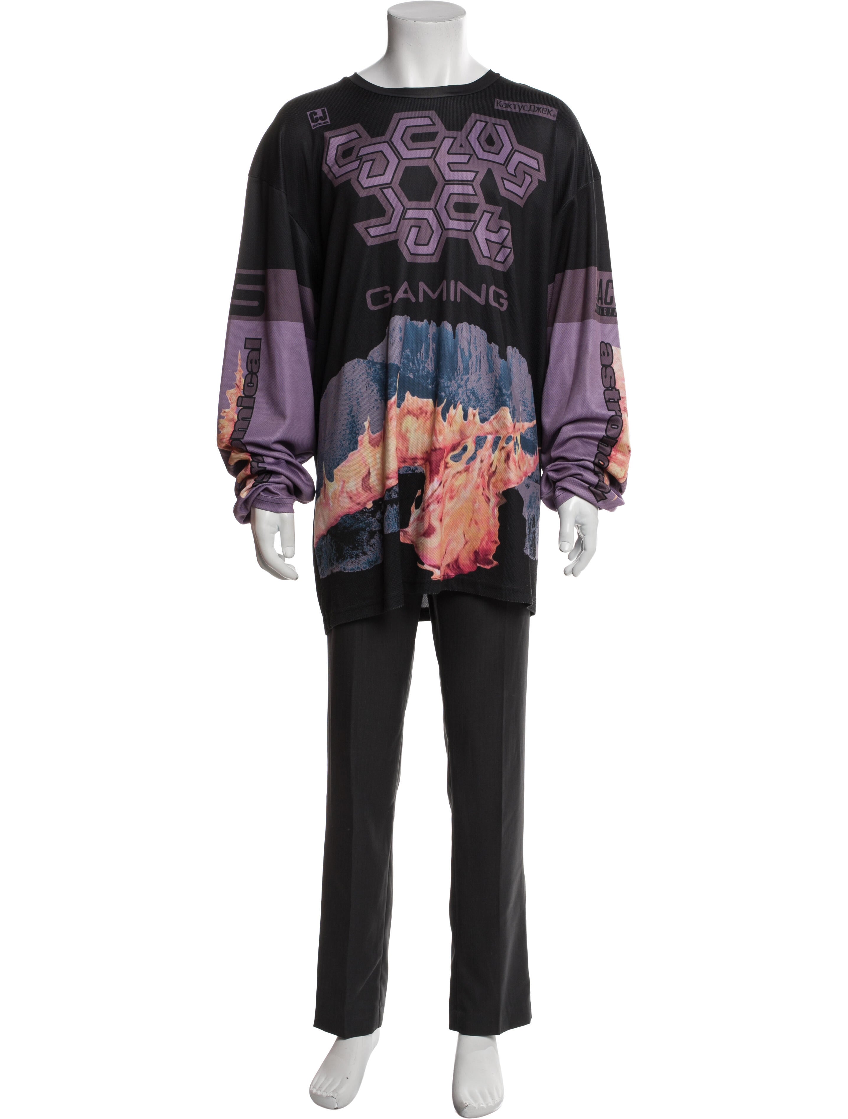 Cactus Jack Printed Scoop Neck T-Shirt