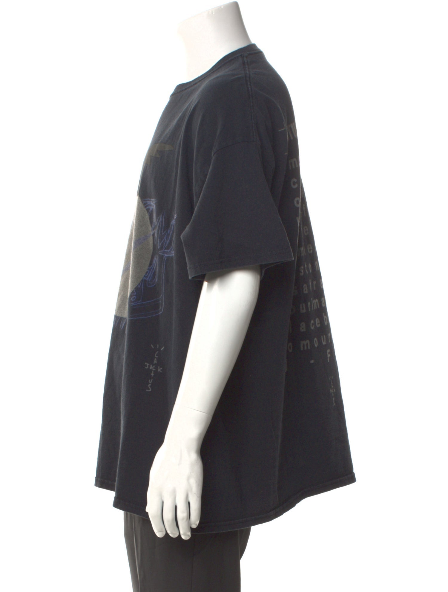 Cactus Jack Graphic Print Crew Neck T-Shirt