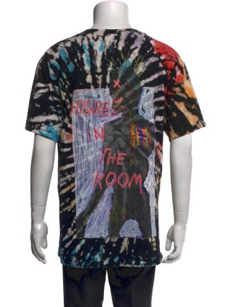 Cactus Jack Tie-Dye Print Crew Neck T-Shirt