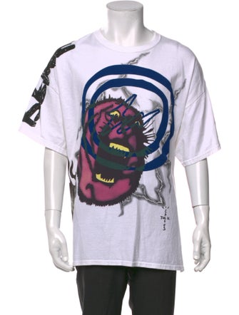 Cactus Jack Graphic Print Short Sleeve Shirt