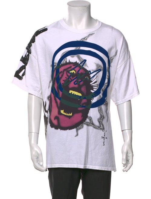 Cactus Jack Graphic Print Short Sleeve Shirt