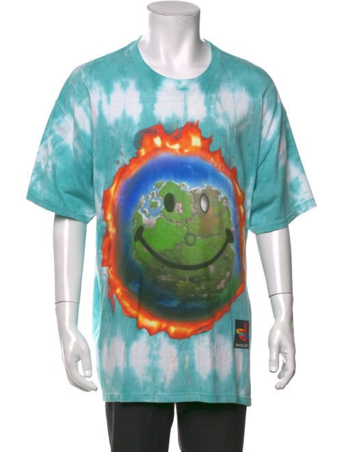 Cactus Jack Graphic Print Three-Quarter Sleeve Shirt