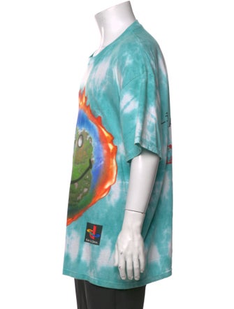 Cactus Jack Graphic Print Three-Quarter Sleeve Shirt