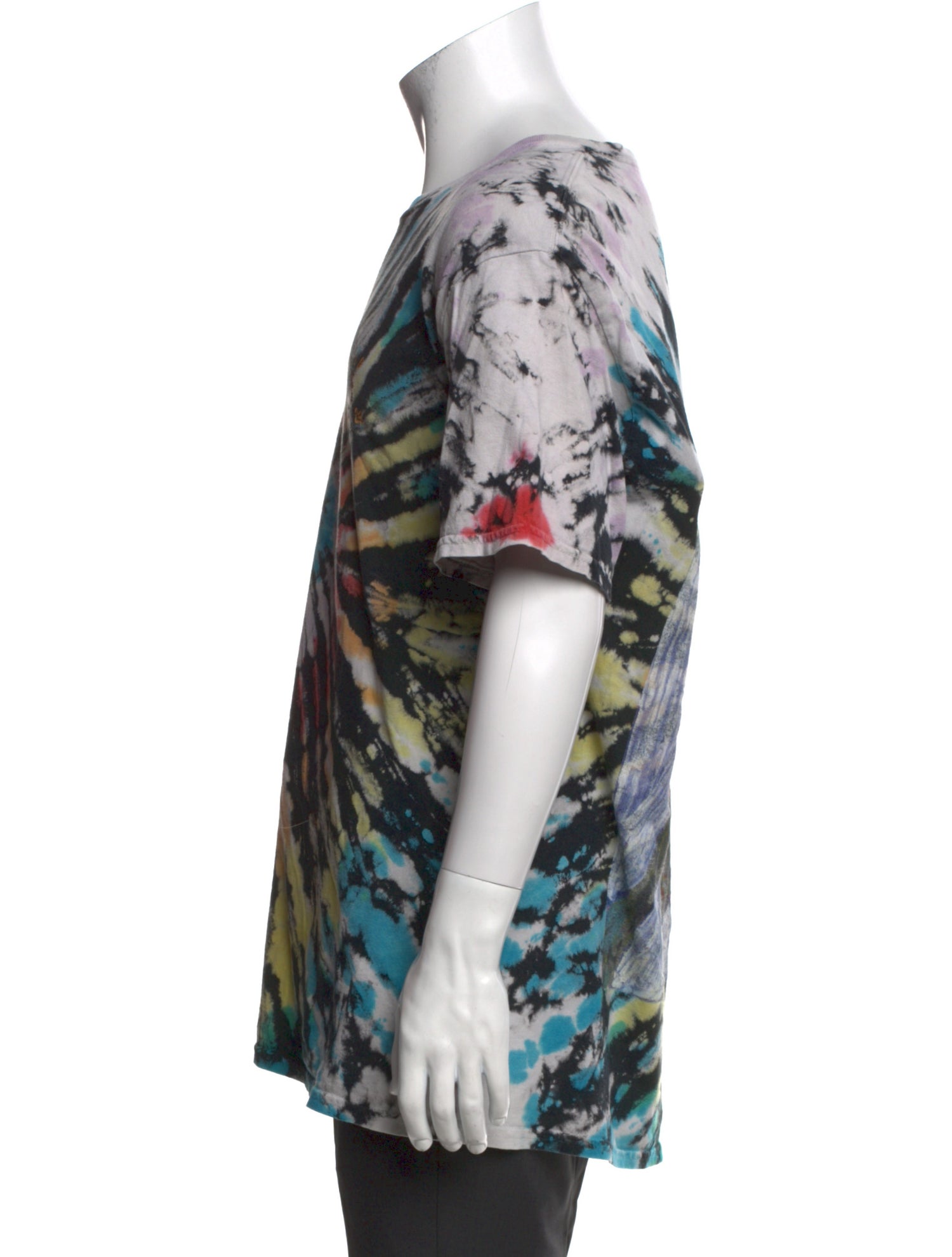 Cactus Jack Tie-Dye Print Crew Neck T-Shirt