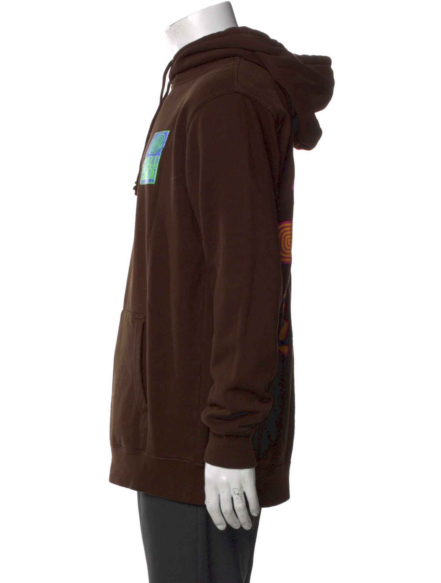 Cactus Jack Graphic Print V-Neck Hoodie