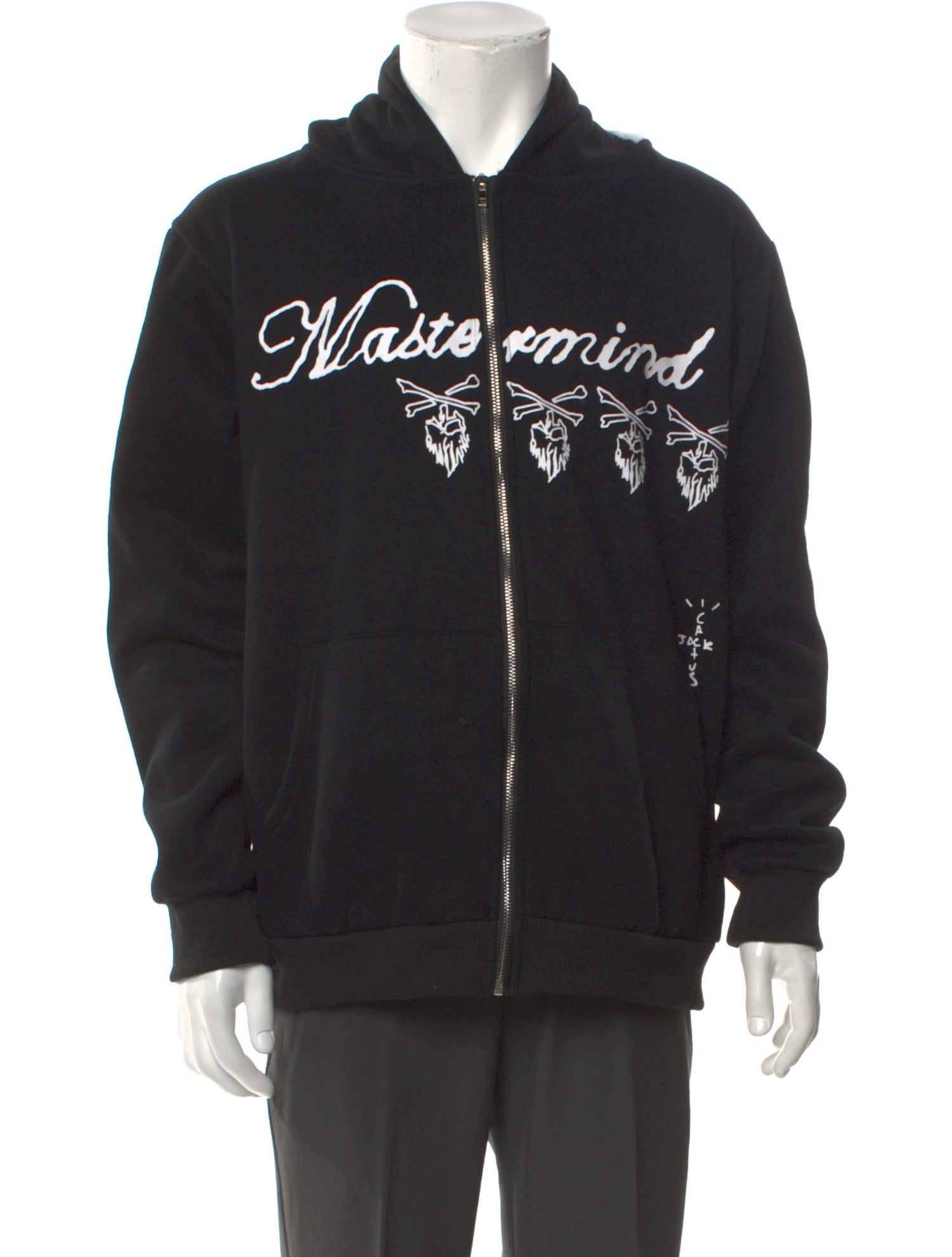 Cactus Jack Graphic Print Crew Neck Hoodie