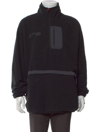 Cactus Jack Graphic Print Turtleneck Sweatshirt