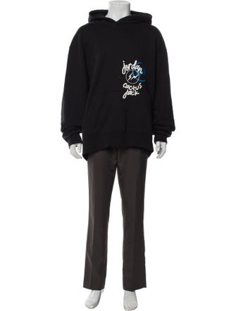 Cactus Jack Graphic Print Crew Neck Hoodie