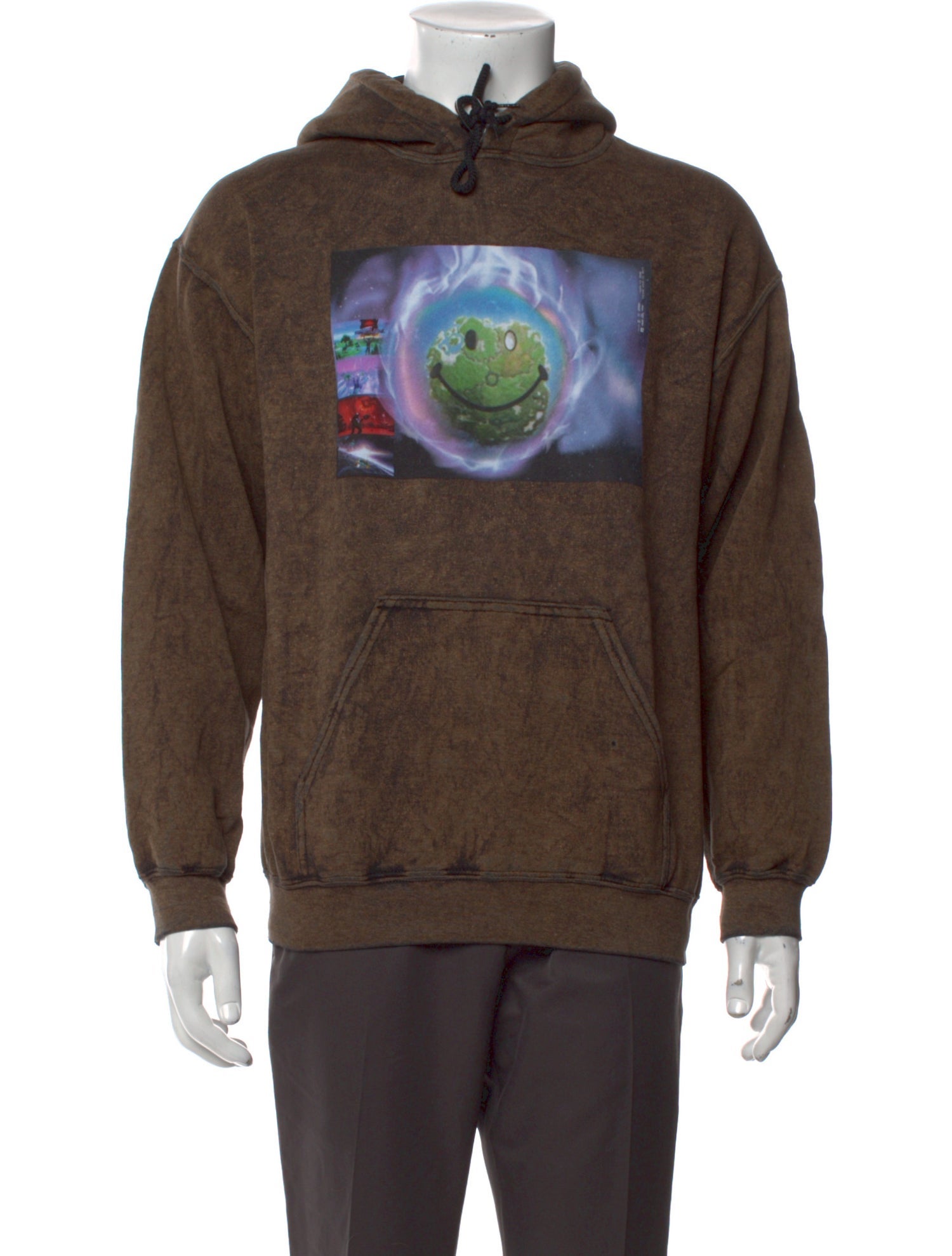 Cactus Jack Graphic Print Crew Neck Hoodie