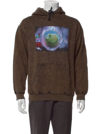 Cactus Jack Graphic Print Crew Neck Hoodie