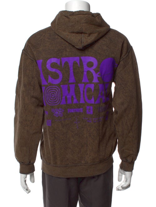 Cactus Jack Graphic Print Crew Neck Hoodie