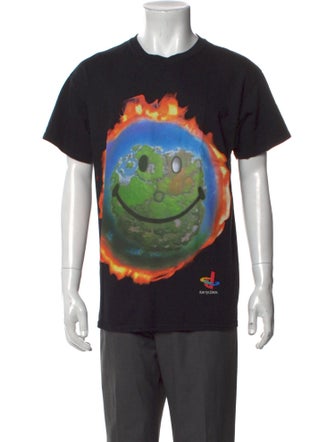 Cactus Jack Graphic Print Crew Neck T-Shirt